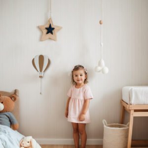 Balloon Light – Floating Balloon Wall Lamps for Nursery & Kids' Bedrooms | Battery-operated Hanging Night Lights