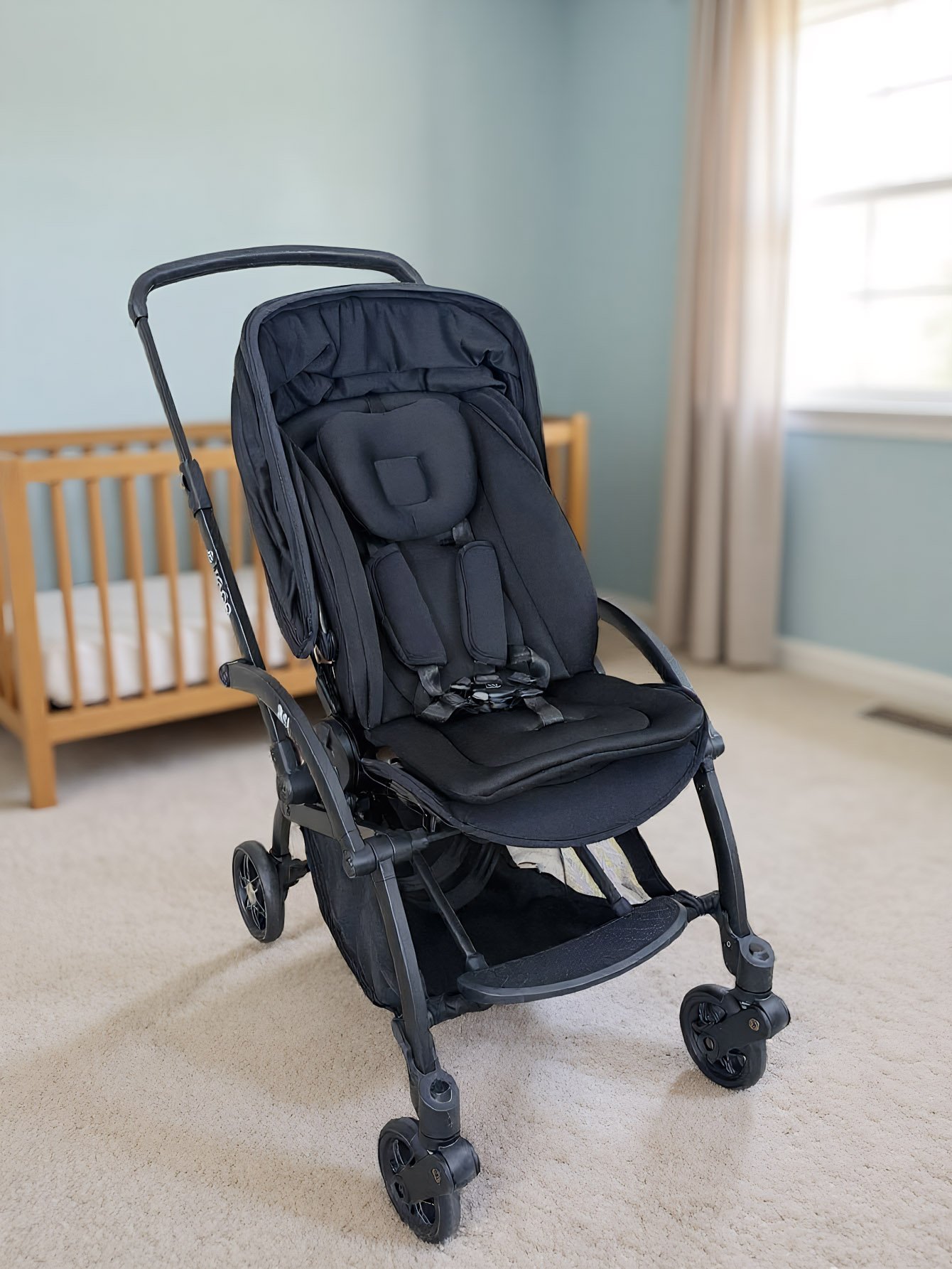 Baby Stroller Seat Cushion Kids Pushchair Car Cart High Chair Seat Trolley Soft Mattress Baby Stroller Cushion Accessories - Image 4