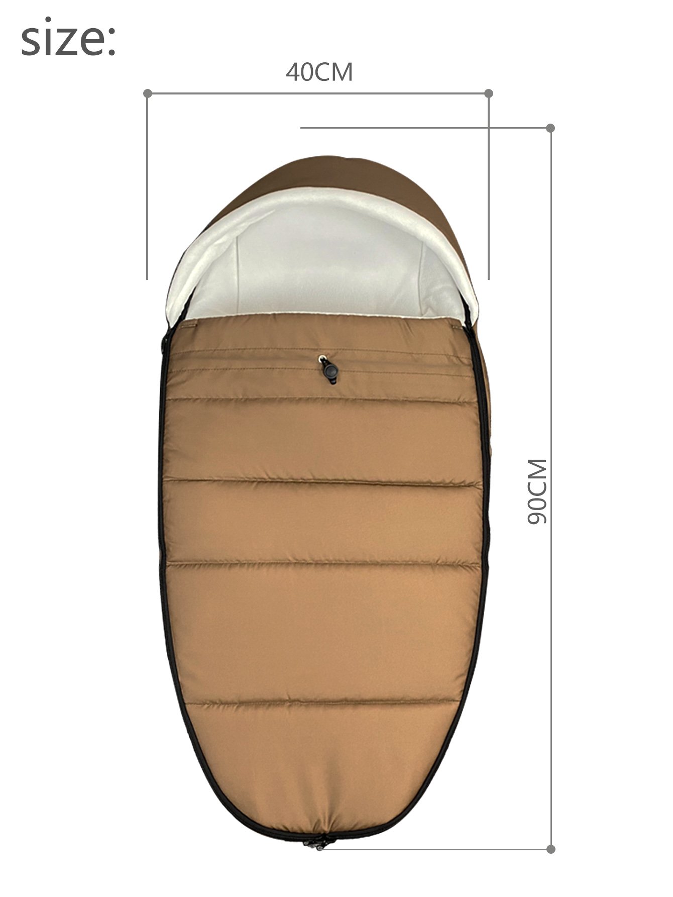 Universal Pushchairs Footmuff Compatible with Babyzen YOYO, YOYO2 Warm Waterproof Sock Baby Stroller Accessories - Image 8