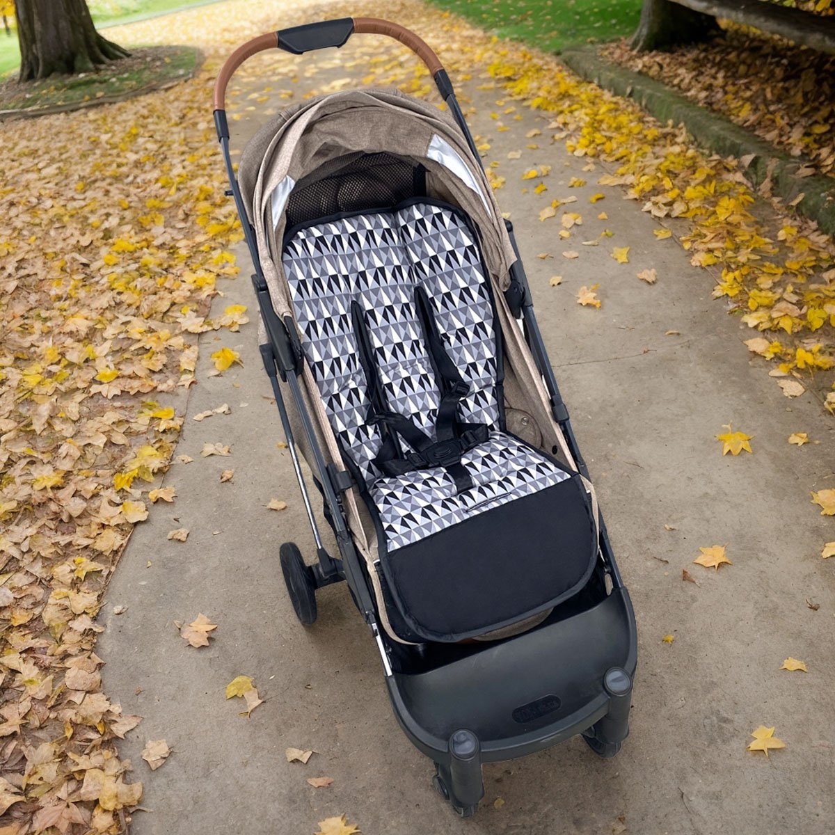Universal Baby Stroller Seat Cushion Kids Pushchair Car Cart High Chair Seat Trolley Soft Mattress Baby Stroller Accessories - Image 2