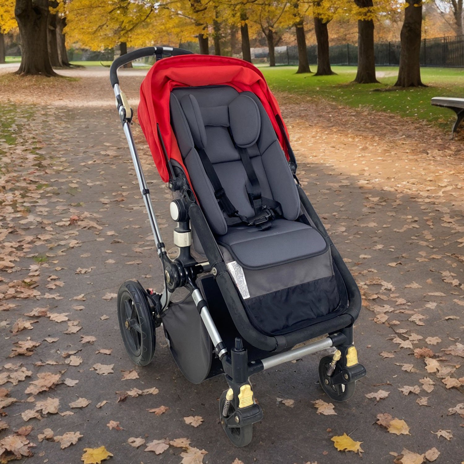 Universal Baby Stroller Seat Cushion Compatible with Uppababy Vista V2, V3 Cruz V2 2 in 1 Newborn to Toddler Comfort Insert - Image 5