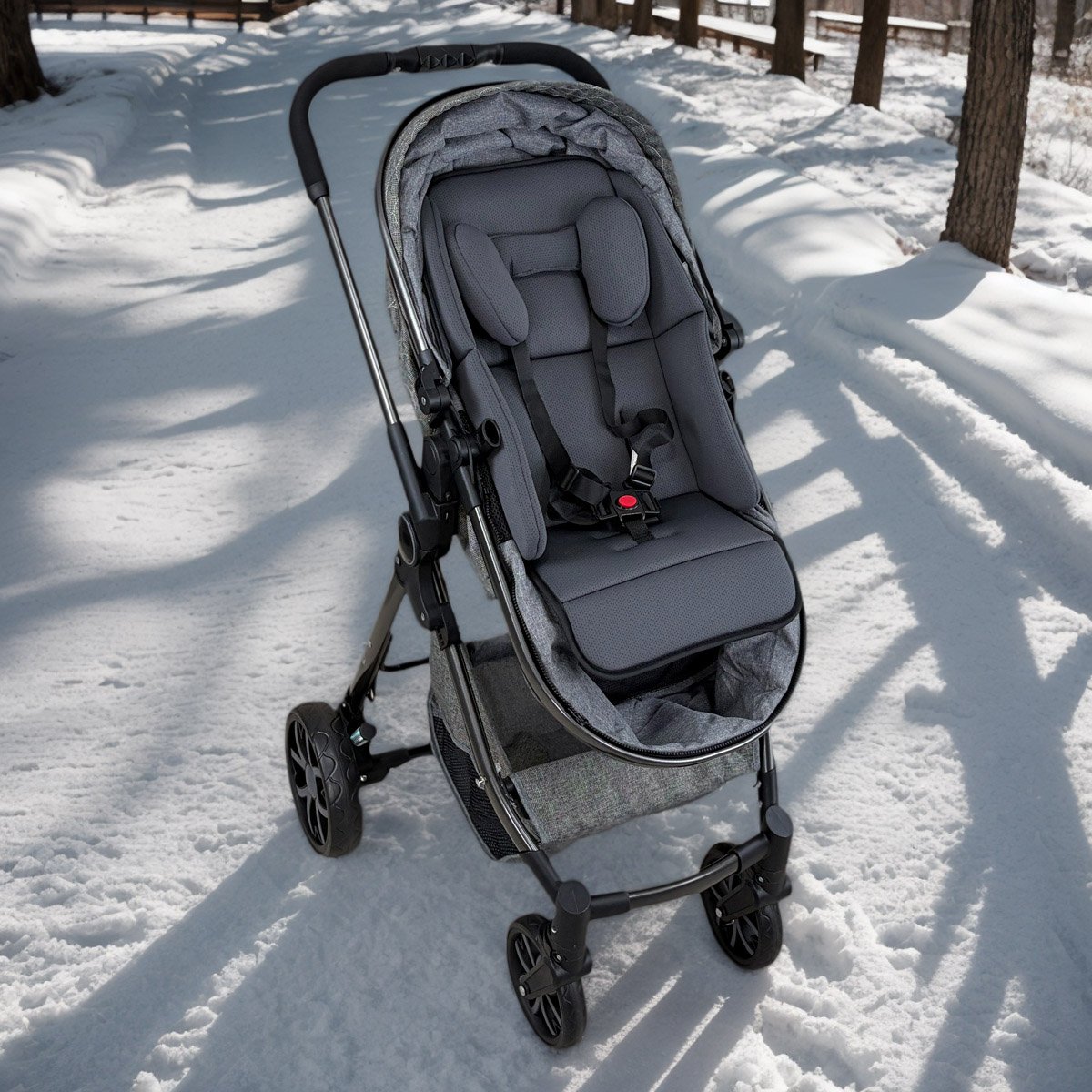 Universal Baby Stroller Seat Cushion Compatible with Uppababy Vista V2, V3 Cruz V2 2 in 1 Newborn to Toddler Comfort Insert - Image 3